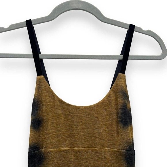 LNA Jericho Tie Dye Knit Body Con Midi Dress Olive Green Size Small - Picture 3 of 10